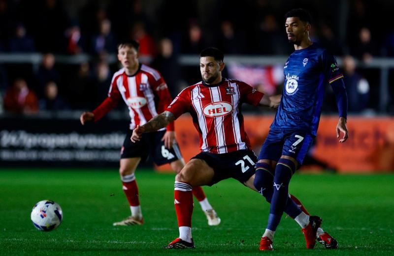 Exeter City defeat to Lincoln. Pic from PPAUK