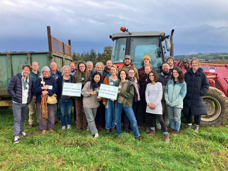 South Devon farmers push for basic income trial to secure future of local food