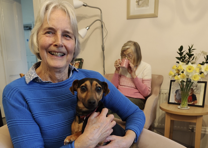 Long-time Abbeyfield volunteers in Tavistock explain why giving a few hours of their time each week means so much