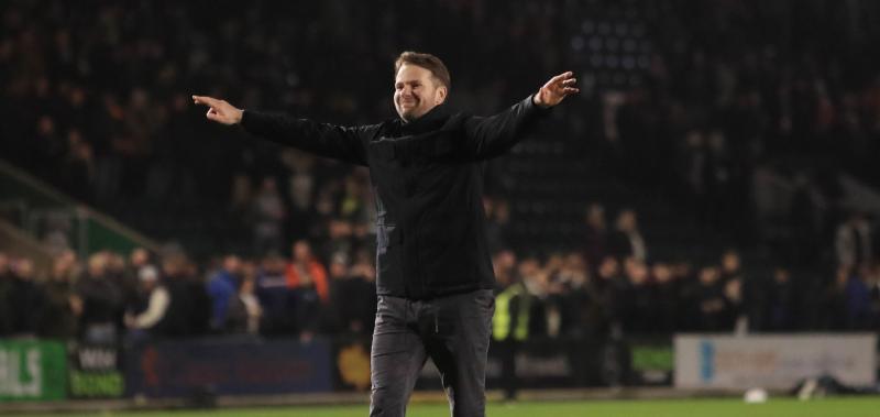 Plymouth Argyle manager Tom Cleverley