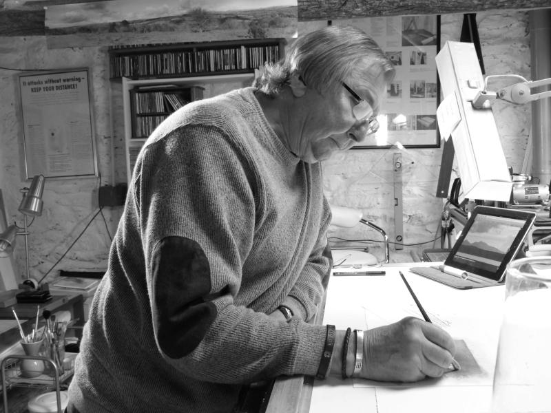 Robin Armstrong lived beside the River Walkham for many years (Image credit- Andrew Pain)