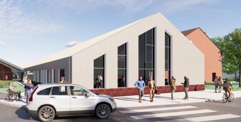 How the new Wonford Community Hub could look. Image courtesy: Exeter City Council