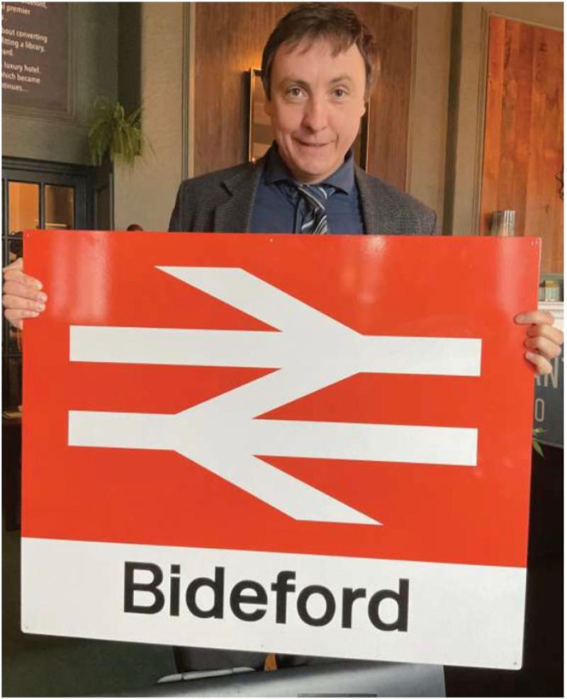 The Bideford rail link is already being built