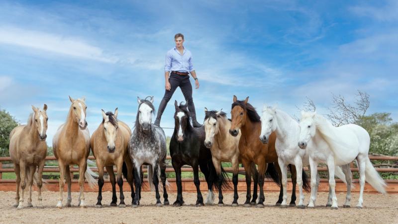 Ben Atkinson and his  Action Horses