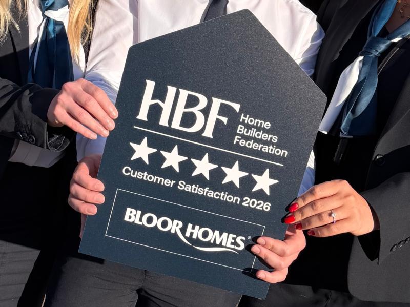 Bloor Homes five stars