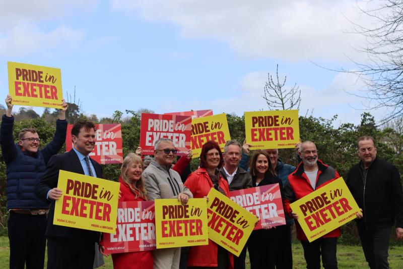 Labour launches local election campaign in Exeter