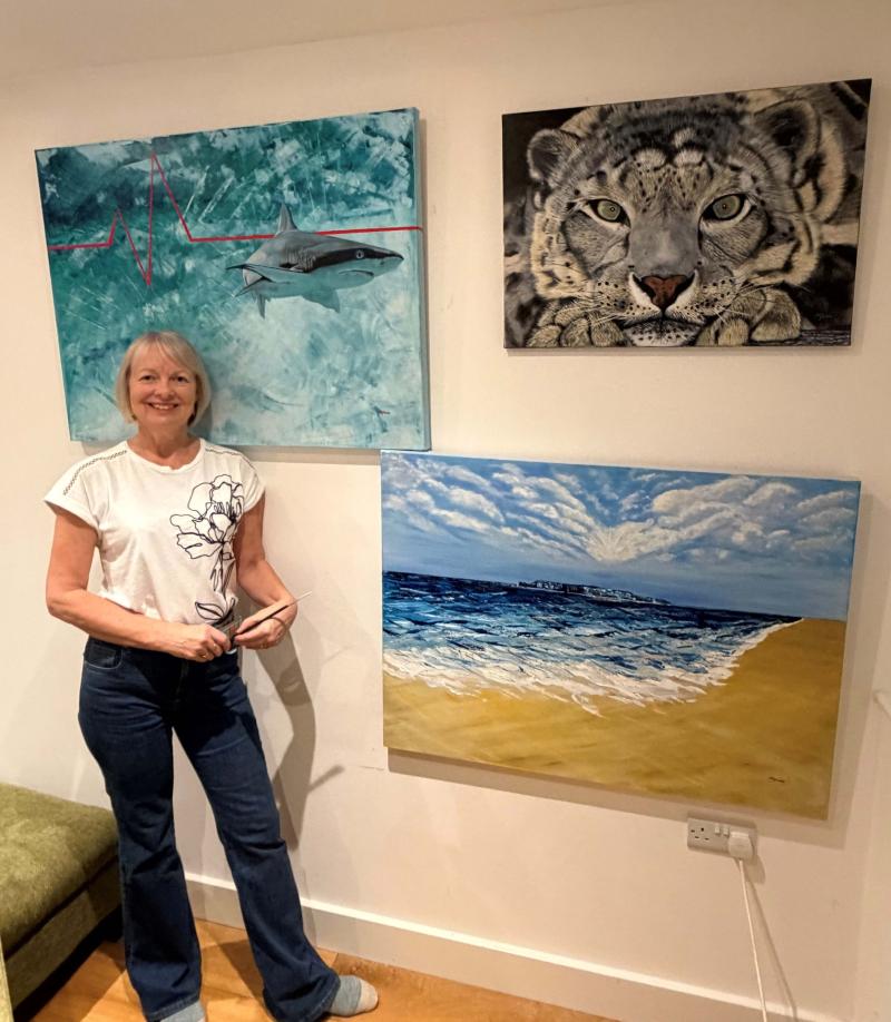 Bideford optician helps save North Devon artist&rsquo;s sight
