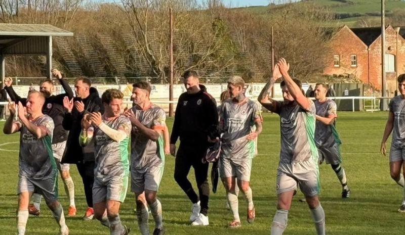 The winning feeling for Bovey Tracey AFC