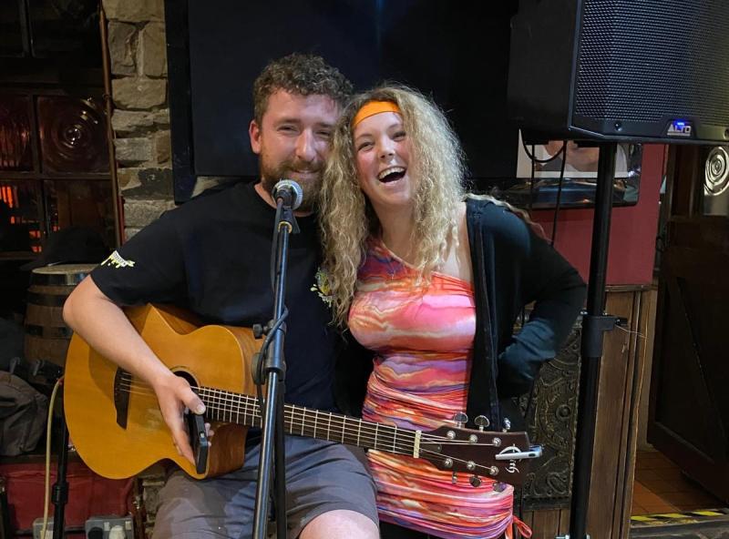 Tabitha with brother