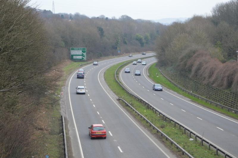 Overnight closures and lane restrictions on A30 and A38 to impact journeys across Devon (&copy; Copyright N Chadwick)
