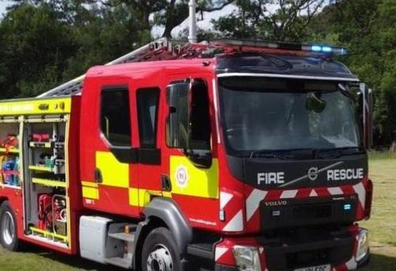Vehicle fire causes disruption in Okehampton