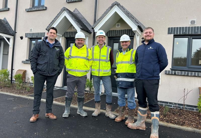 Local housebuilder signs contract for 20 homes in Okehampton