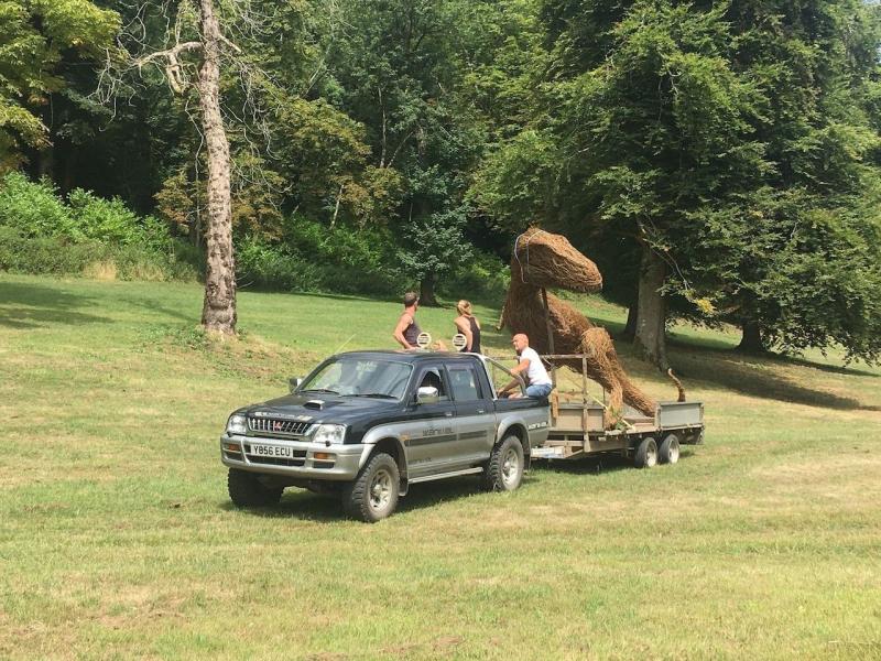 Tyrannosaurus Rex spotted at Canonteign Falls!