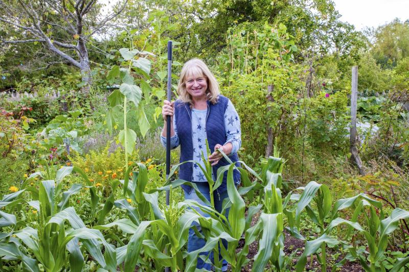 The shadow of a gardener is the best manure, claims Anne Swithinbank