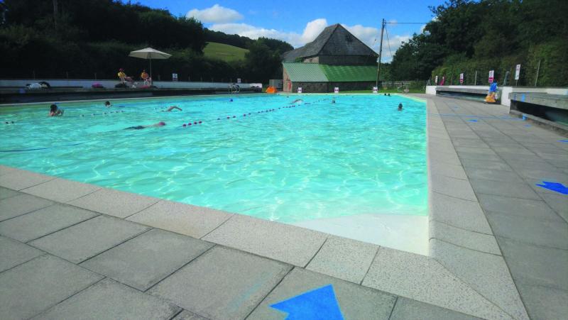River-fed Chagford Pool open for business