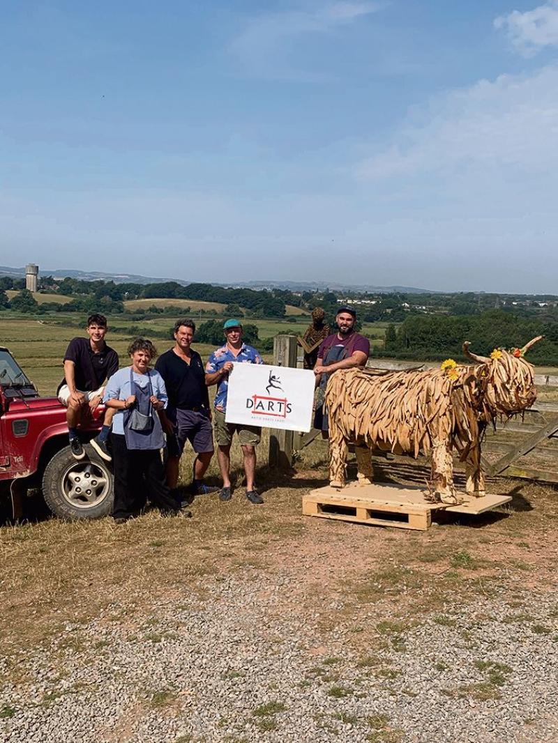 Darts Farm supports UK artists with new sculpture trail