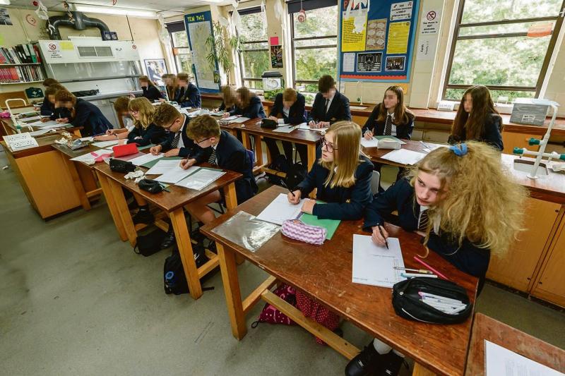 It’s back to school and a new normal for students at Okehampton College