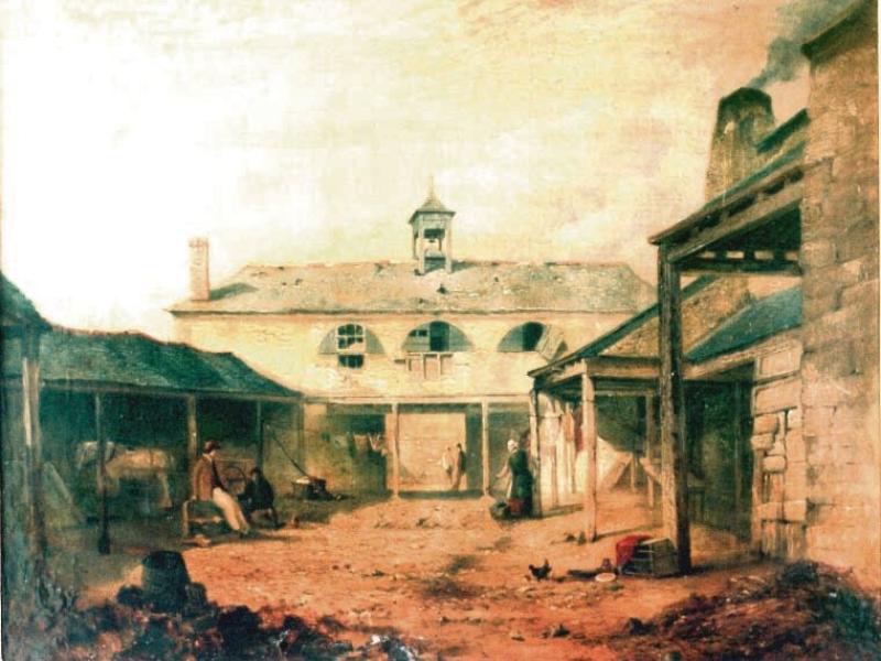 The fire that started in a bakery