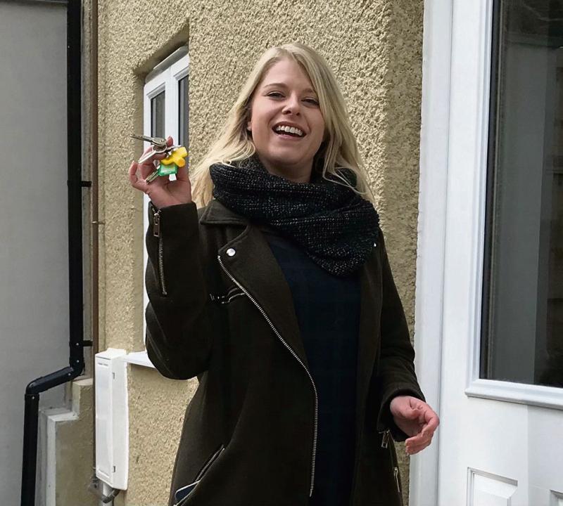 Local residents receive keys to affordable new homes