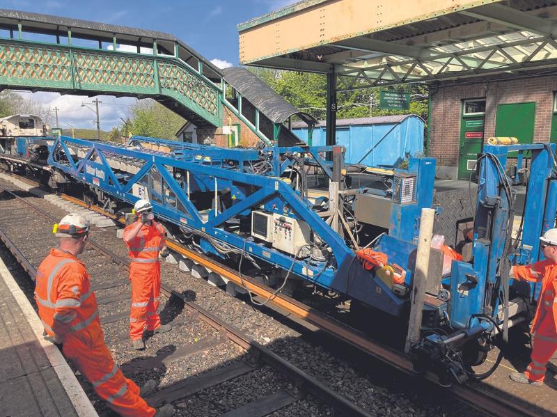 Right on track &ndash; Network Rail reaches key milestone on Dartmoor Line