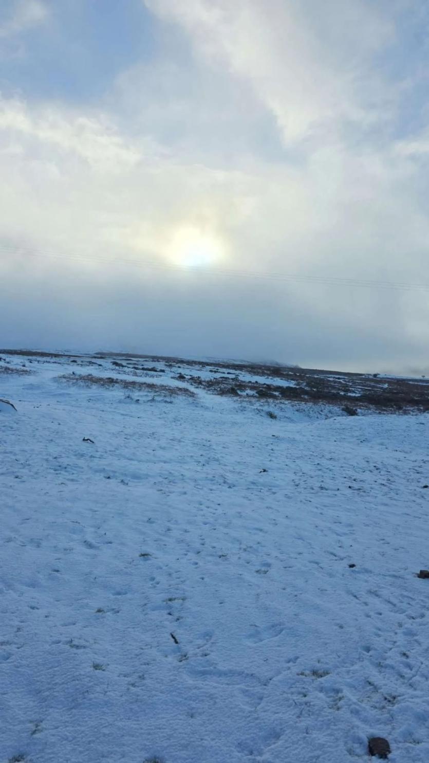 Sun peeking through the clouds (Image- Ellen E Reveley)