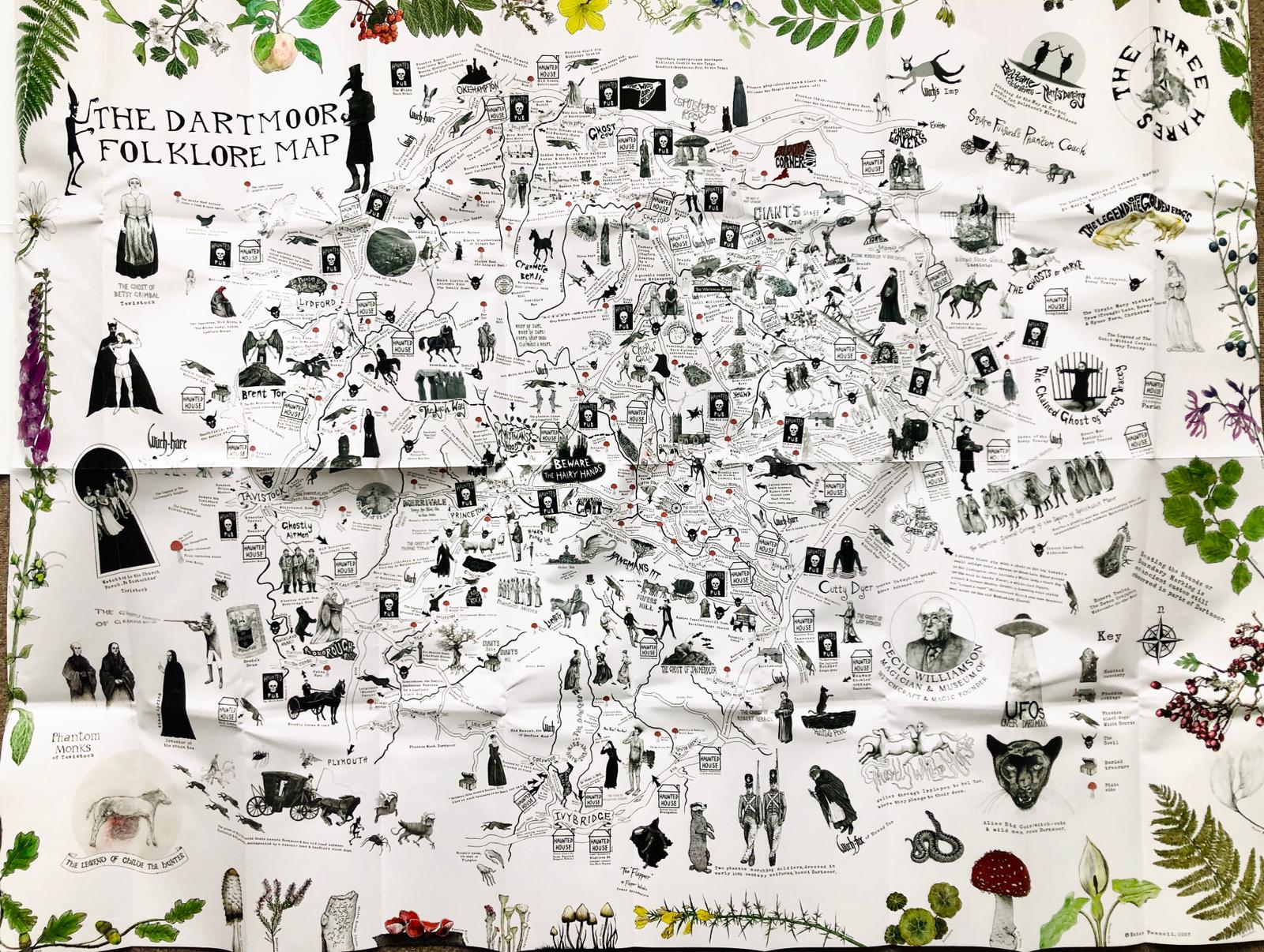 The Dartmoor Folklore Map